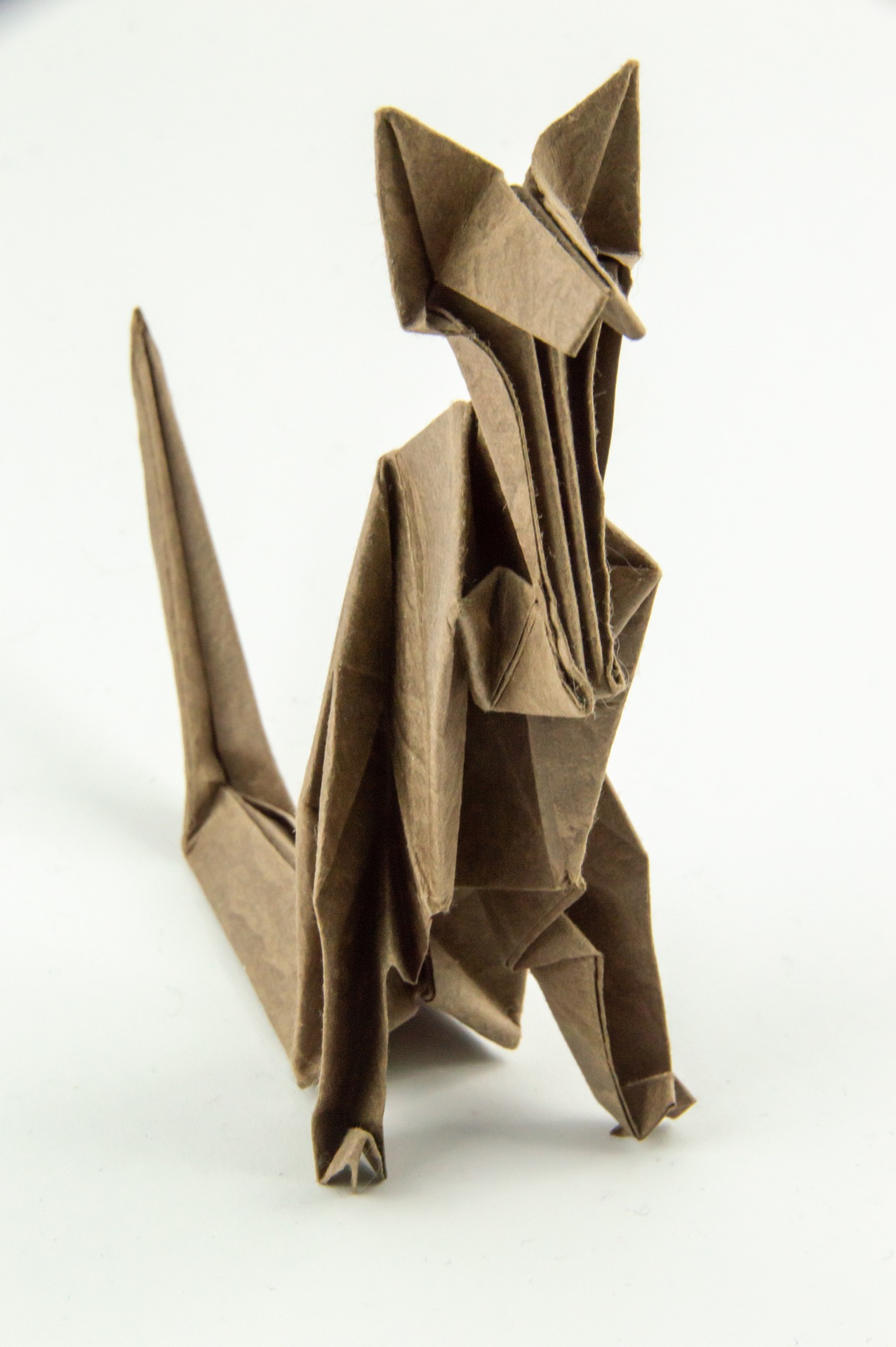 Handcrafted origami kangaroo Handcrafted origami kangaroo